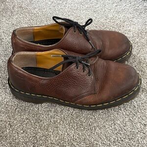 Vintage Dr.Martens Brown Leather Classic Oxfords
